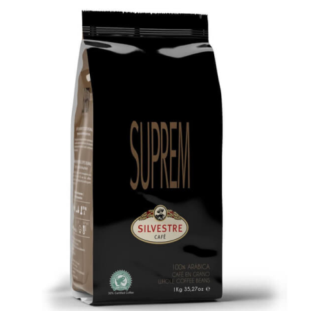 Кофе в зернах SUPREM, 1кг Silvestre cafe