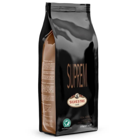 Кофе в зернах SUPREM, 250г Silvestre cafe