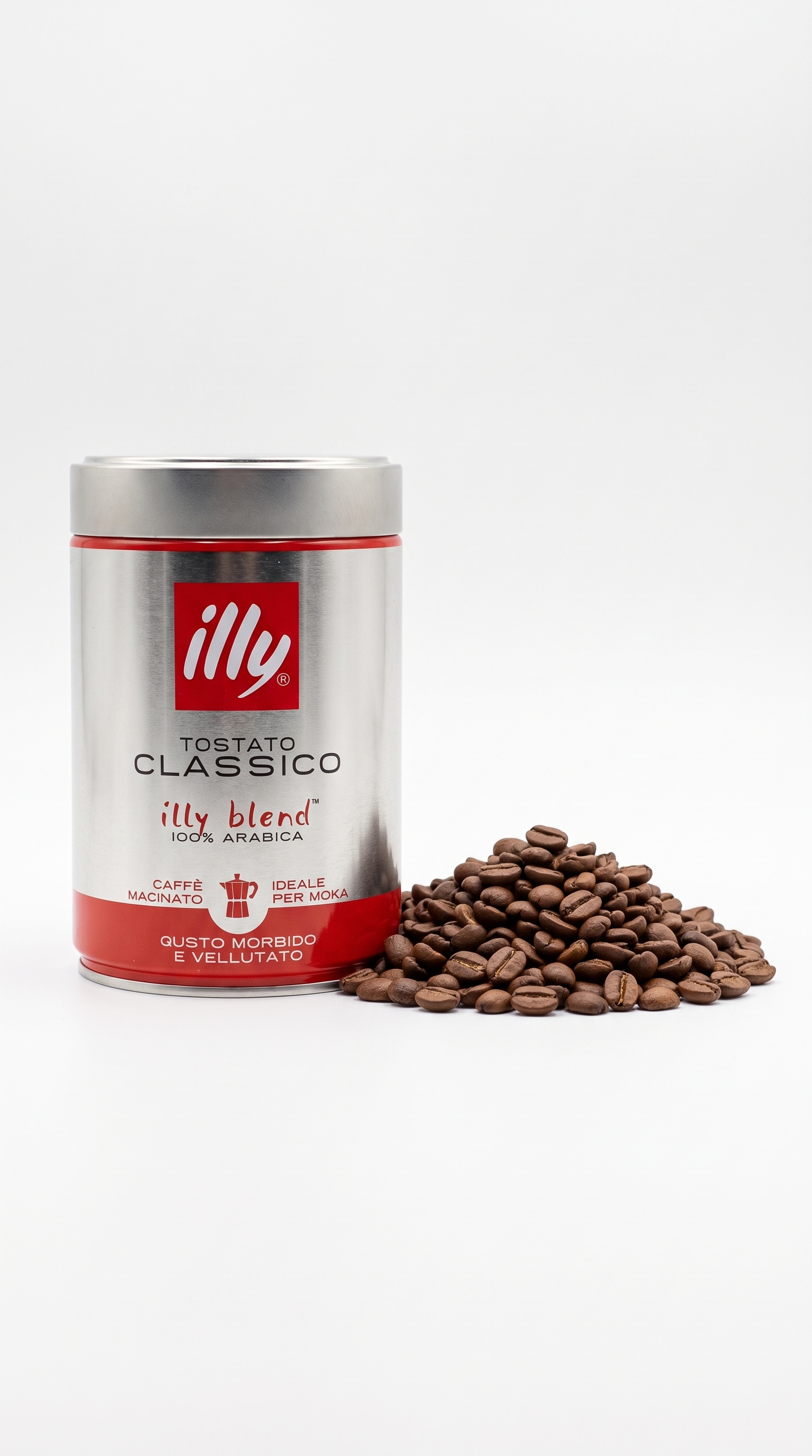 Illy 250гр MOKKA молотый ж/б