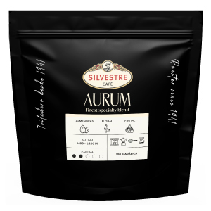 Кофе в зернах AURUM 100% Арабика, 250г Silvestre cafe