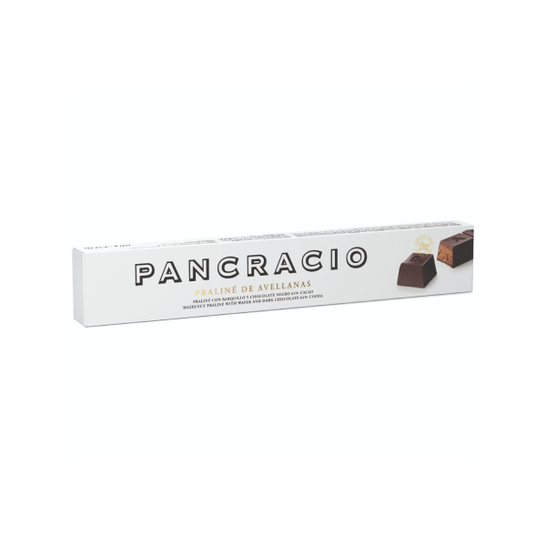 Пралине из фундука в темном шоколаде (Hazelnut praline coated in our 64%Dark choco) 100г