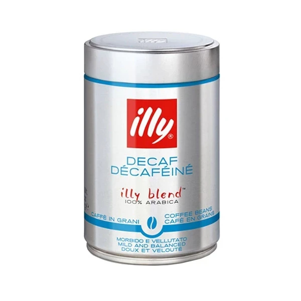 Illy 250гр DECAFF (БЕЗ КОФЕИНА) молотый ж/б